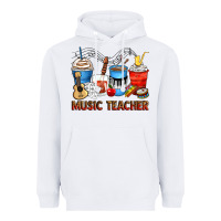 White music teacher coffee cups Heavyweight Hoodie - Zillion Design Studio