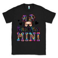 Black mess mini messy bun Classic Tee - Zillion Design Studio