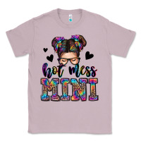 Lilac mess mini messy bun Classic Tee - Zillion Design Studio