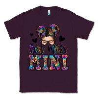 Plum mess mini messy bun Classic Tee - Zillion Design Studio