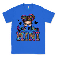 True Royal mess mini messy bun Classic Tee - Zillion Design Studio