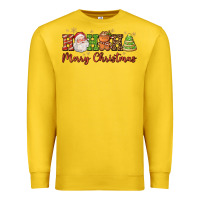 Lemon hohoho merry christmas santa coffee cup tree cooki Premium Sweatshirt - FaDigitalArtStudio