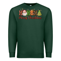 Sports Green hohoho merry christmas santa coffee cup tree cooki Premium Sweatshirt - FaDigitalArtStudio