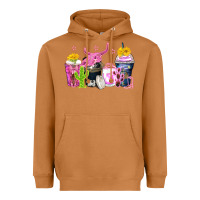 Meerkat neon western coffee cups Heavyweight Hoodie - Zillion Design Studio