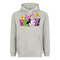 Moon Dust neon western coffee cups Heavyweight Hoodie - Zillion Design Studio