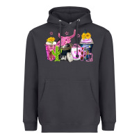 Smoke neon western coffee cups Heavyweight Hoodie - Zillion Design Studio