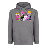Storm neon western coffee cups Heavyweight Hoodie - Zillion Design Studio
