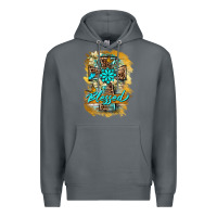 Rock western cross blessed lily butterfly Premium Hoodie - BarkalooDesign
