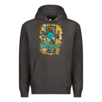Smoke western cross blessed lily butterfly Premium Hoodie - BarkalooDesign