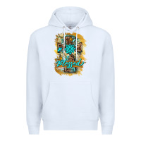 White western cross blessed lily butterfly Premium Hoodie - BarkalooDesign