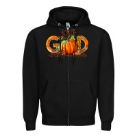 Black With God All Thing Are Possible Zipper Hoodie - RanaPortraitStore