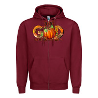 Burgundy With God All Thing Are Possible Zipper Hoodie - RanaPortraitStore