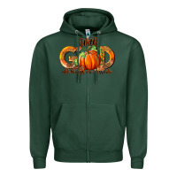 Sports Green With God All Thing Are Possible Zipper Hoodie - RanaPortraitStore
