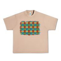 Burro autism awareness background Urban Heavy Tee - Artiststas