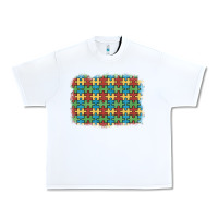 White autism awareness background Urban Heavy Tee - Artiststas