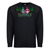 Black summer Premium Sweatshirt - CowhideDigitalArt