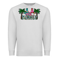 Dove Grey summer Premium Sweatshirt - CowhideDigitalArt