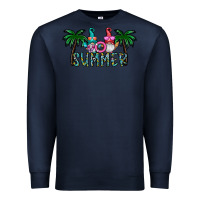 Navy summer Premium Sweatshirt - CowhideDigitalArt