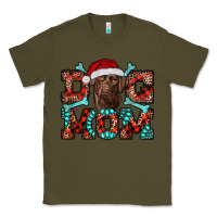 Army Green Christmas Labrador Dog Mom Classic Tee - RanaPortraitStore