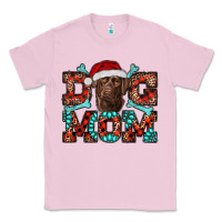 Bubblegum Pink Christmas Labrador Dog Mom Classic Tee - RanaPortraitStore