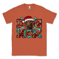Copper Christmas Labrador Dog Mom Classic Tee - RanaPortraitStore