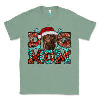 Sage Christmas Labrador Dog Mom Classic Tee - RanaPortraitStore