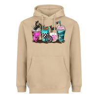 Mushroom motocross coffee cups Heavyweight Hoodie - Zillion Design Studio