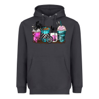 Smoke motocross coffee cups Heavyweight Hoodie - Zillion Design Studio