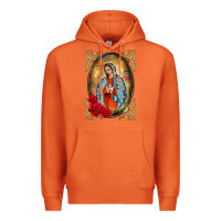 Carrot our lady of guadalupe frame Premium Hoodie - BarkalooDesign