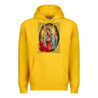 Lemon our lady of guadalupe frame Premium Hoodie - BarkalooDesign