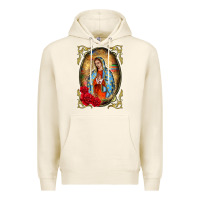 Tofu our lady of guadalupe frame Premium Hoodie - BarkalooDesign