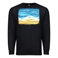 Black glitter beach background Premium Sweatshirt - HRA Design Shop