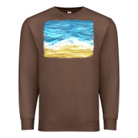 Chestnut glitter beach background Premium Sweatshirt - HRA Design Shop