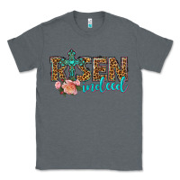 Charcoal Heather risen indeed Classic Tee - texasbilliewilder