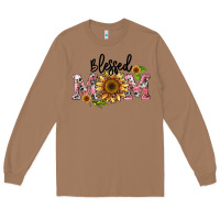 Toasted Coconut blessed mom Long Sleeve Tee - BarkalooDesign