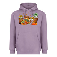 Lavender fall coffee cups Heavyweight Hoodie - Zillion Design Studio