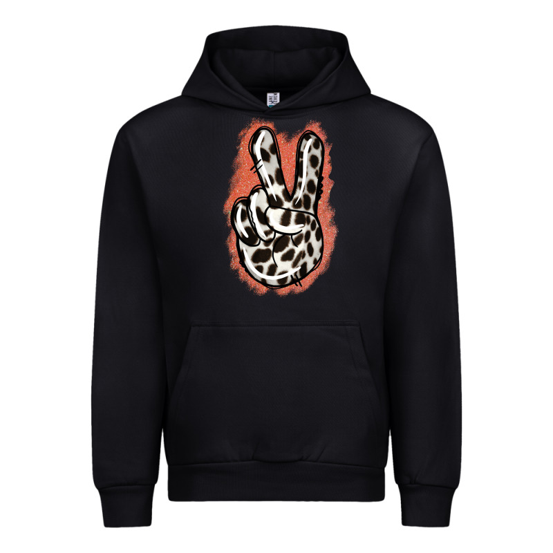 Dalmatians Skin Peace Sign Urban Hoodie by Jasminsmagicworld | Teevron