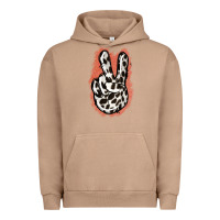Pigment Burro Dalmatians Skin Peace Sign Urban Hoodie - Jasminsmagicworld