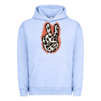 Pigment Grape Ice Dalmatians Skin Peace Sign Urban Hoodie - Jasminsmagicworld