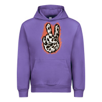 Tulip Dalmatians Skin Peace Sign Urban Hoodie - Jasminsmagicworld