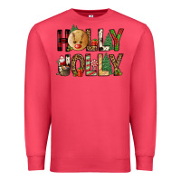 Cardinal holly jolly Premium Sweatshirt - FaDigitalArtStudio