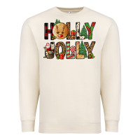 Sandshell holly jolly Premium Sweatshirt - FaDigitalArtStudio