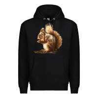 Black Squirrels Premium Hoodie - LillyAllenDesigns