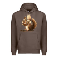 Coffee Squirrels Premium Hoodie - LillyAllenDesigns