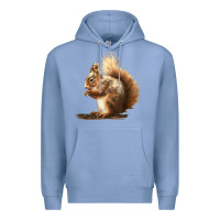 Colony Blue Squirrels Premium Hoodie - LillyAllenDesigns