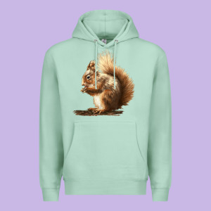Squirrels Premium Hoodie Designed By Lillyallendesigns