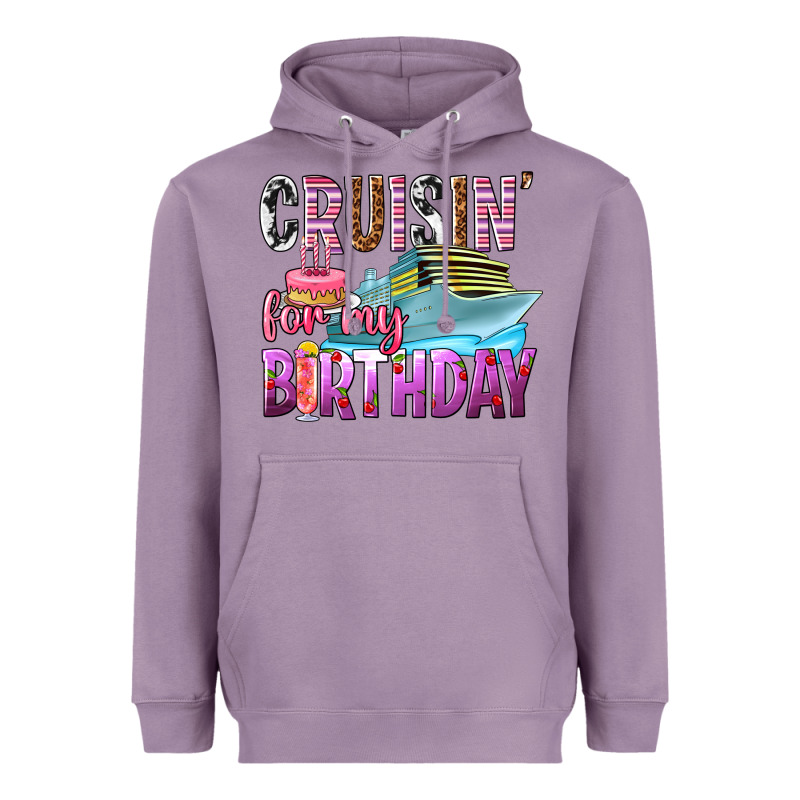 Cruisin' For My Birthday Heavyweight Hoodie by texasbilliewilder | Teevron