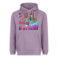 Lavender Cruisin' for my birthday Heavyweight Hoodie - texasbilliewilder