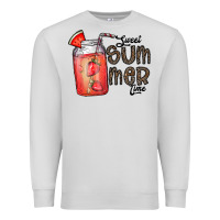 Dove Grey summer Premium Sweatshirt - CowhideDigitalArt