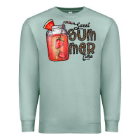 Seafoam summer Premium Sweatshirt - CowhideDigitalArt